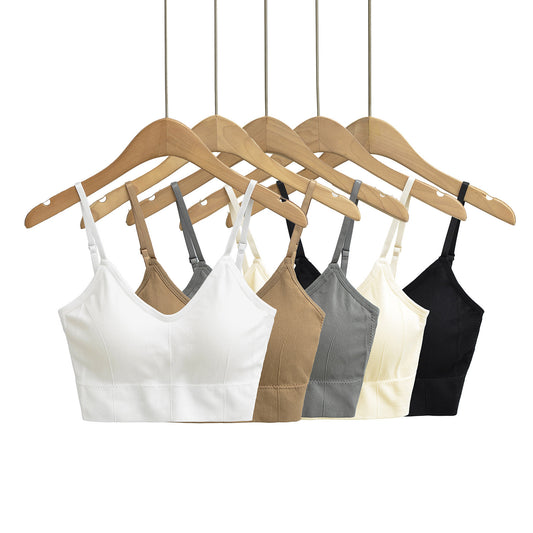 Integrated bra with breast pad for women