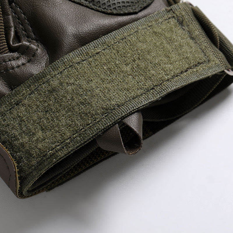 Tactical half-finger gloves men's soft shell protective microfiber special forces military fans sports cycling outdoor
