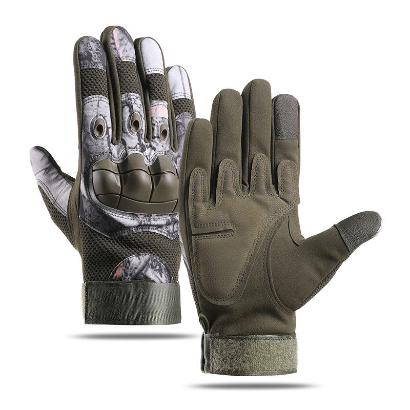 Tactical half-finger gloves men's soft shell protective microfiber special forces military fans sports cycling outdoor