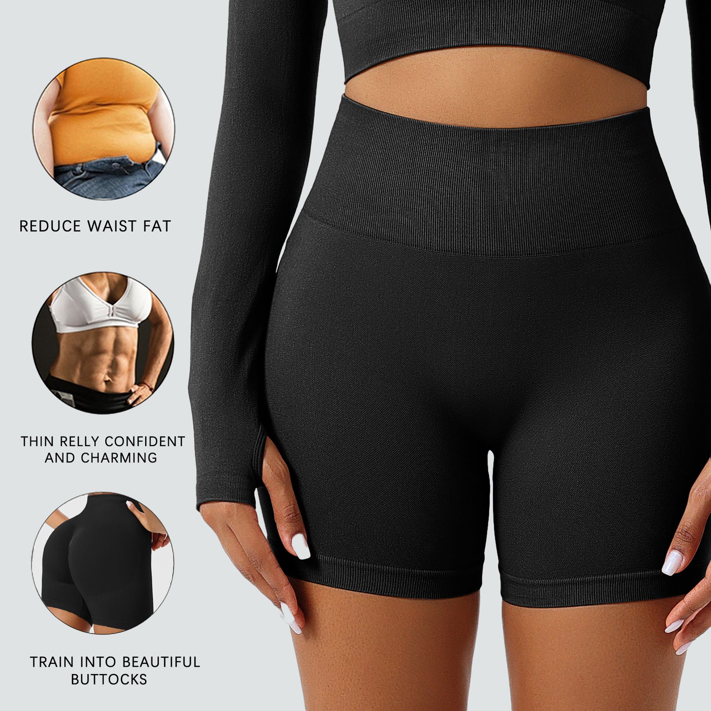 Women's Butt Lifting Pants High Waist Tummy Control Shapewear Thin Trainer Safety Pants
