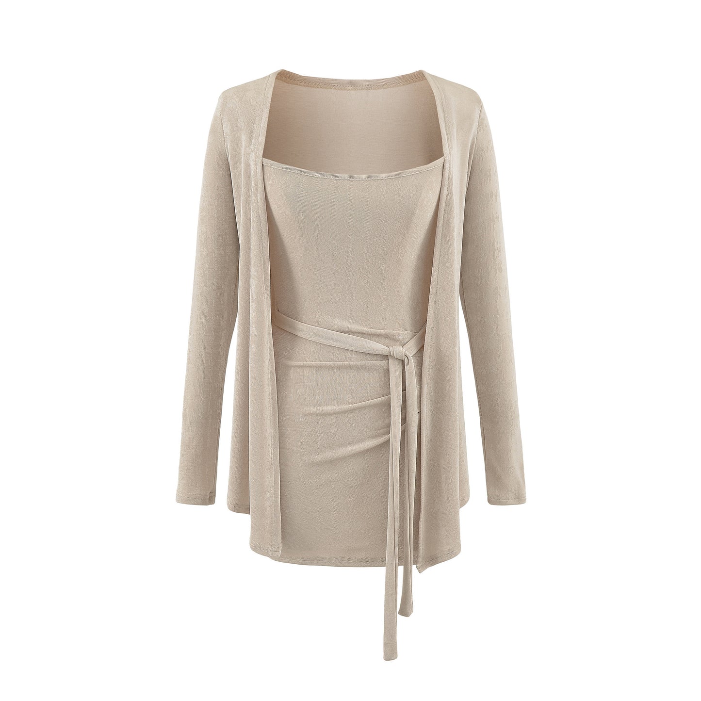 Camisole cardigan pants set for women