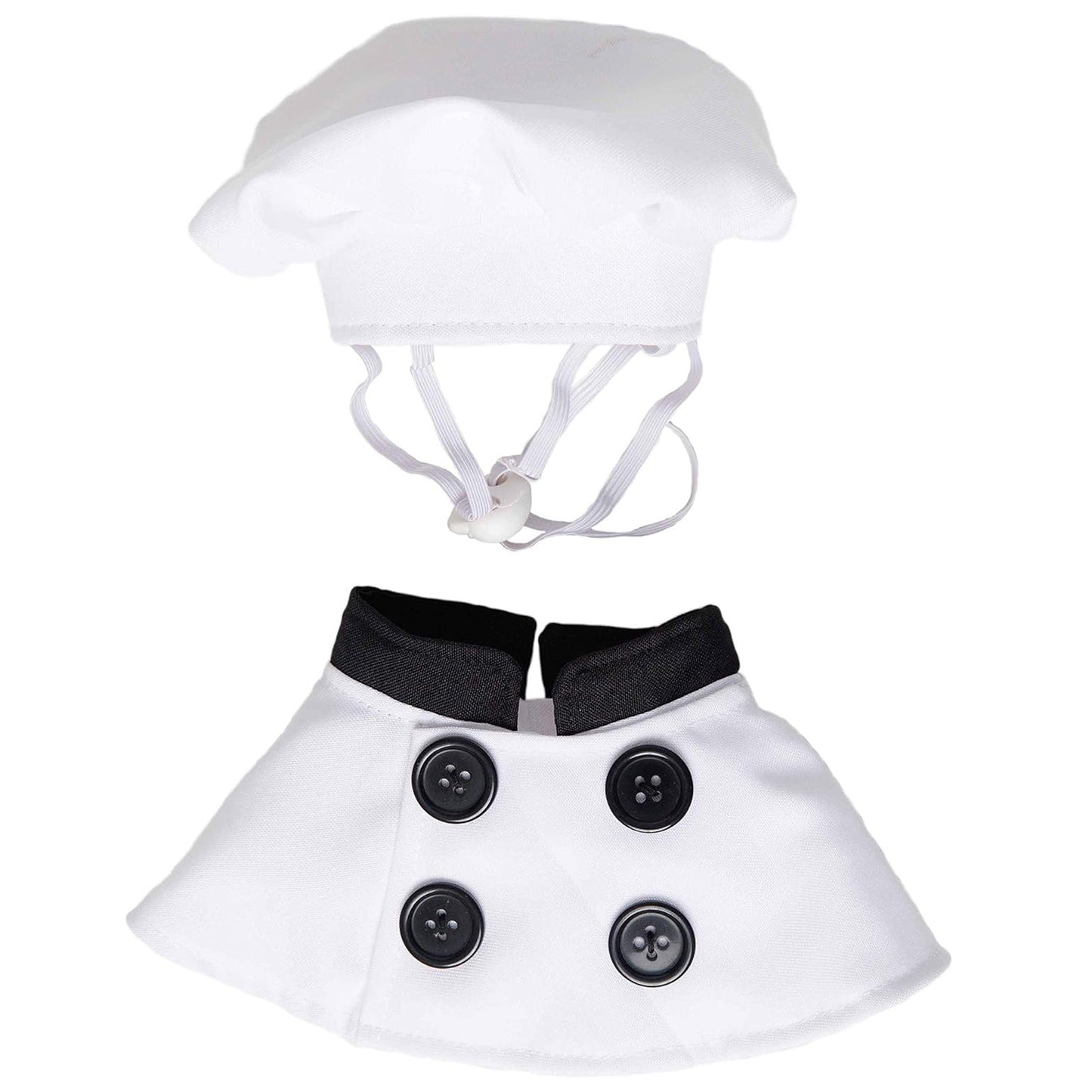 Dog chef costume hat set pet clothing, porch goose costume Halloween cosplay