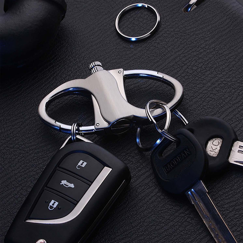 2025 Metal Keychain Lighter, ignite, waterproof, black