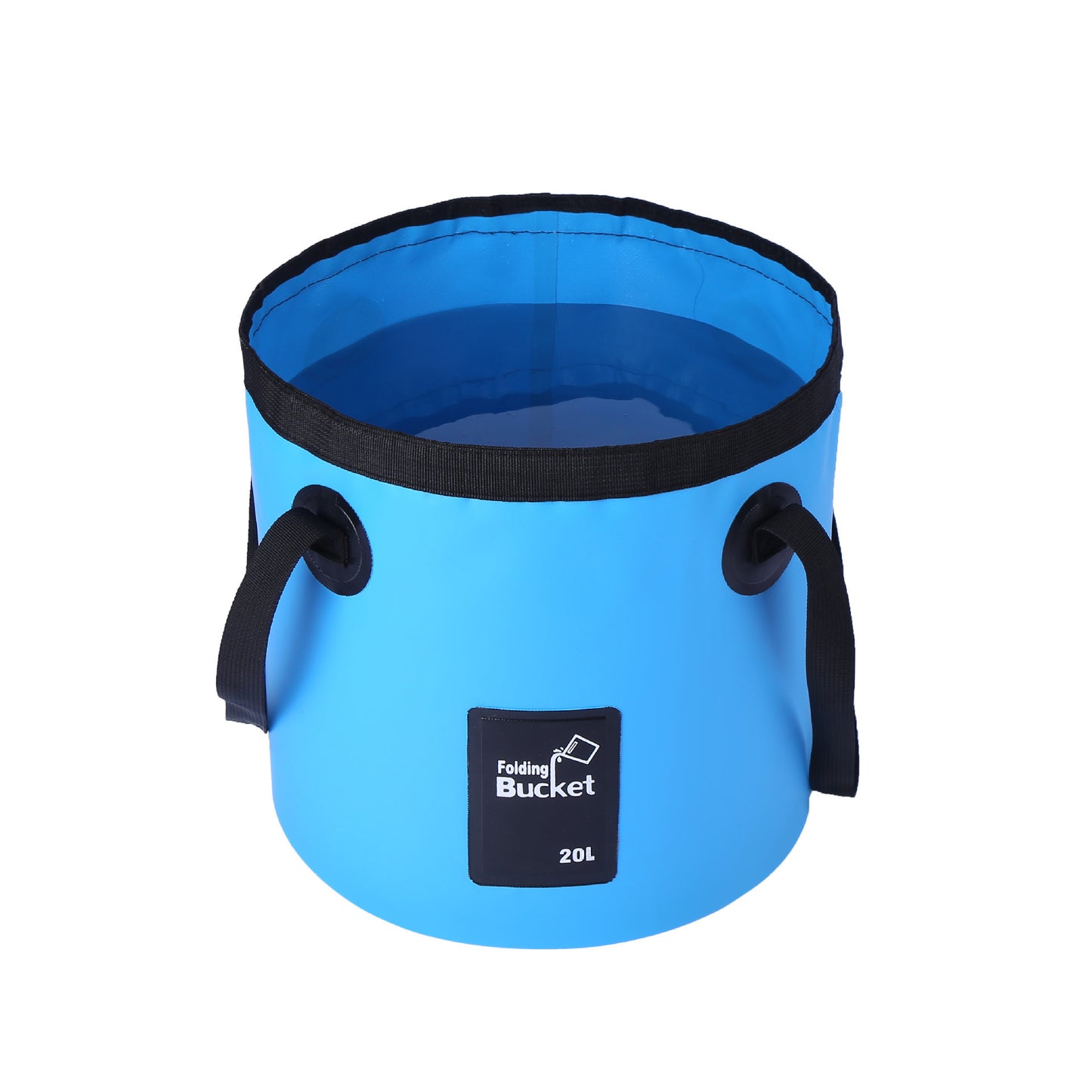 Outdoor Fishing Camping Waterproof Bucket PVC Foldable Water Bucket Bag Car Washing Bucket Portable Camping Water Storage Bag
